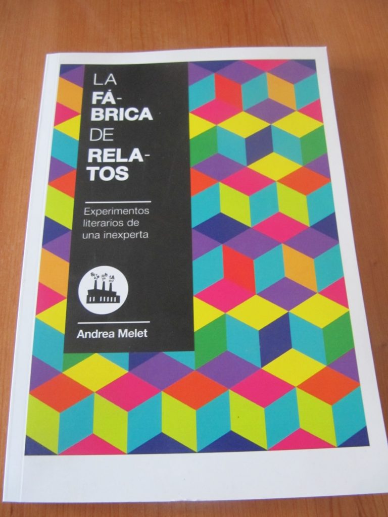 Portada de un libro llamado La fábrica de relatos