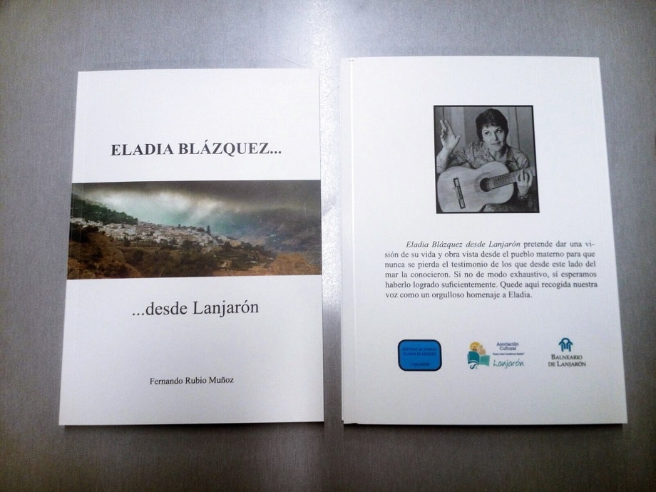 Libro Eladia Blázquez desde Lanjarón de Fernando Rubio
