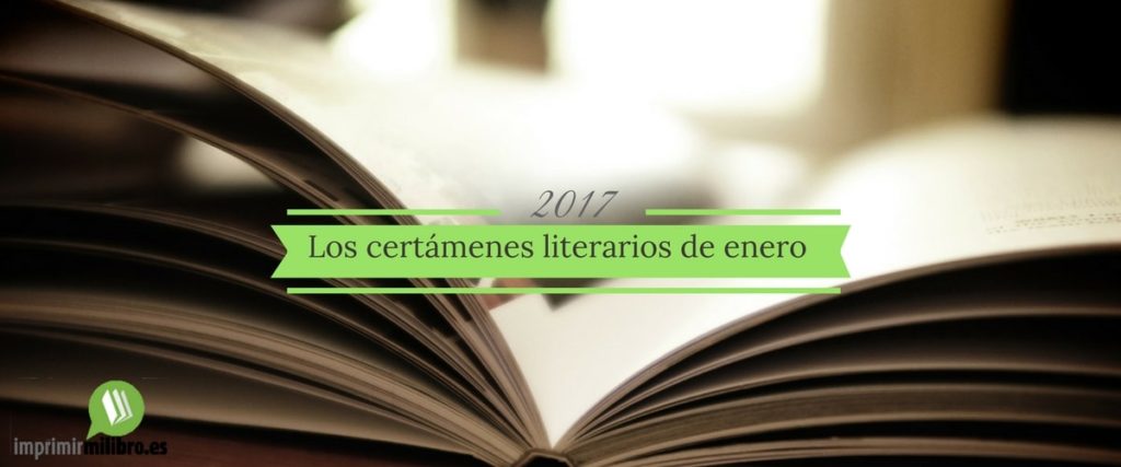 Portada del post de los certámenes literarios de enero