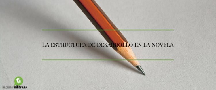 Lápiz con el que escribir la estructura de desarrollo de la novela