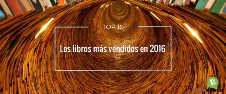 Portada de los libros más vendidos en 2016